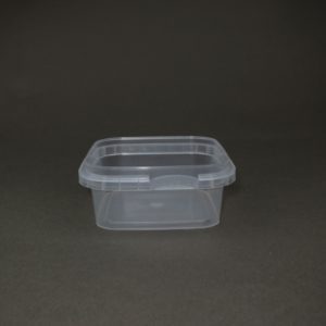 TOPPAC 185ml Square 105 x 105mm plastic container