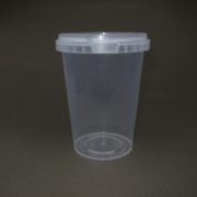 TOPPAC 670ml x Ø105mm Plastic food container