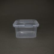 TOPPAC 280ml Square 105 x 105mm plastic container